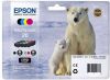 Epson inktcartridge T2616, 220 230 pagina&apos, s, OEM C13T26164010, 4 kleuren online kopen