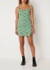America Today Dasha mini jurk met split en print online kopen