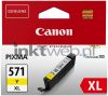 Canon inktcartridge CLI 571XL, 715 pagina&apos, s, OEM 0334C001, geel online kopen