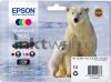Epson inktcartridge 26XL, 24, 4 ml 13, 8 ml, OEM C13T26364010, 4 kleuren online kopen