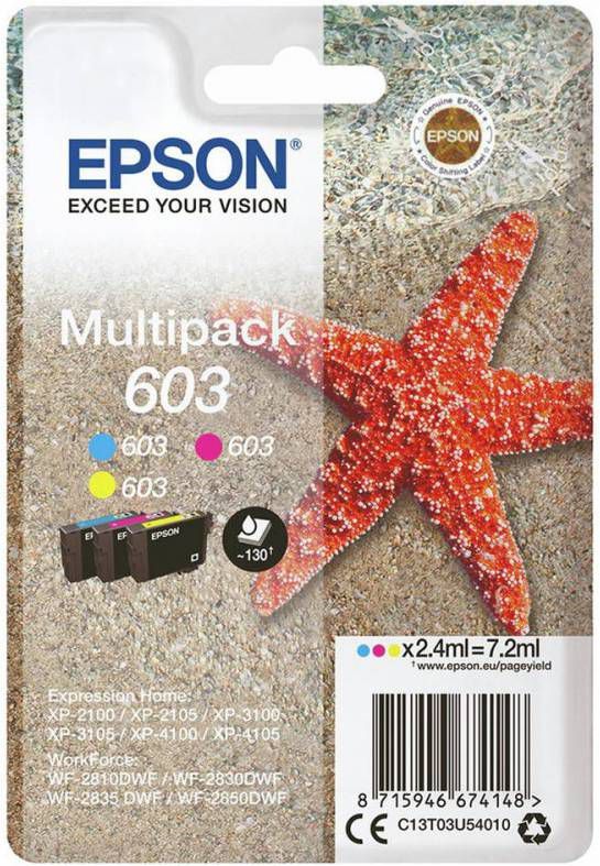 Epson Cartridge Multipack Kleur(3 Stuks ) online kopen