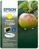 Epson inktcartridge T1294, 515 pagina&apos, s, OEM C13T12944012, geel online kopen