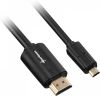 Sharkoon Hdmi > Micro hdmi 2.0 Kabel, 1, 5 Meter online kopen