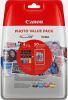 Canon CLI 551XL Photo Value Multipack inktcartridge 6443B006 4 kleuren online kopen