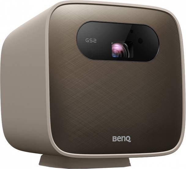 BENQ Gs2 Dlp 720p Projector(1280x720) 500 Ansi Lumen 2 Speakers Met Klankkast En Bluetooth Mode Beige online kopen