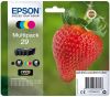 Epson inktcartridge 29, 180 pagina&apos, s, OEM C13T29864012, 4 kleuren online kopen