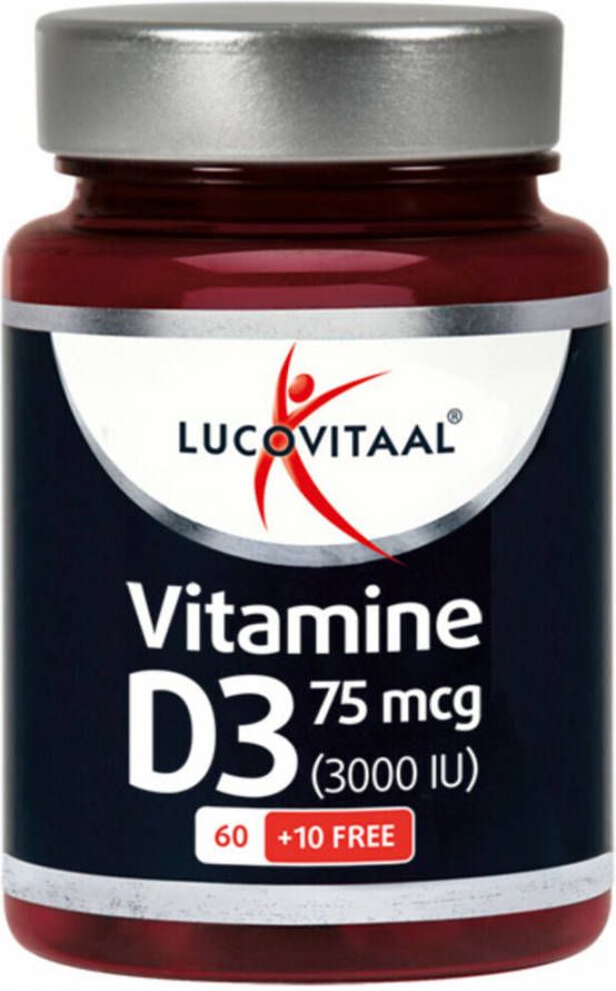 Lucovitaal Vitamine D3 75 mcg 3000iu 60 Capsules online kopen