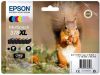 Epson 378xl Multipack Pack Van 6 Xl Zwart, Geel, Cyaan, Magenta, Lichtmagenta, Lichtcyaan Origineel Blister online kopen