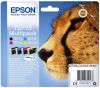 Epson inktcartridge T0715, 250 415 pagina&apos, s, OEM C13T07154012, 4 kleuren online kopen