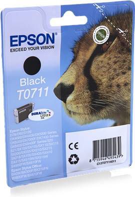 Epson inktcartridge T0711, 245 pagina&apos, s, OEM C13T07114012, zwart online kopen