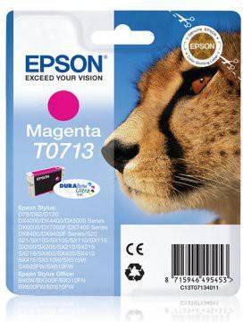 Epson inktcartridge T0713, 250 pagina&apos, s, OEM C13T07134012, magenta online kopen