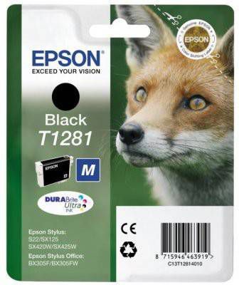 Epson inktcartridge T1281, 170 pagina&apos, s, OEM C13T12814012, zwart online kopen