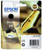 Epson inktcartridge 16, 175 pagina&apos, s, OEM C13T16214012, zwart online kopen