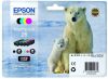 Epson inktcartridge T2616, 220 230 pagina&apos, s, OEM C13T26164010, 4 kleuren online kopen