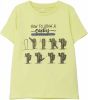 Name it ! Jongens Shirt Korte Mouw -- Lime Katoen/elasthan online kopen