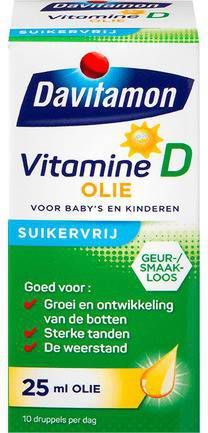 Davitamon 3x Vitamine D Olie 25 ml online kopen