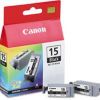 Canon inktcartridge BCI 15 BK, 80 pagina&apos, s, OEM 8190A002, zwart online kopen