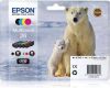 Epson inktcartridge T2616, 220 230 pagina&apos, s, OEM C13T26164010, 4 kleuren online kopen