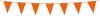 Massamarkt Wefiesta Vlaggenlijn 3 Meter 10 X 15 Cm Polyetheen Oranje online kopen