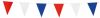 Globos Mini Vlaggenlijn Rood wit blauw 3m Kunststof 10x15cm online kopen