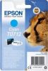 Epson inktcartridge T0712, 345 pagina&apos, s, OEM C13T07124012, cyaan online kopen