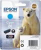 Epson inktcartridge 26, 300 pagina&apos, s, OEM C13T26124012, cyaan online kopen