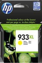 Hp inktcartridge 933XL, 825 pagina&apos, s, OEM CN056AE#301, geel, met beveiligingssysteem online kopen