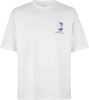 SAMS&#xD8, E SAMS&#xD8, E Gone Fishing T shirt met logoprint online kopen