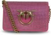 Pinko Roze Handtas Love Click Mini Full Strass online kopen