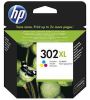 Hp inktcartridge 302XL, 330 pagina&apos, s, OEM F6U67AE, 3 kleuren online kopen