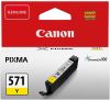 Canon inktcartridge CLI 571Y, 345 pagina&apos, s, OEM 0388C001, geel online kopen