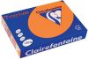 Clairefontaine Trophée Pastel, gekleurd papier, A4, 120 g, 250 vel, oranje online kopen