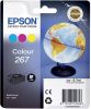 Epson inktcartridge 267, 200 pagina&apos, s, OEM C13T26704010, 3 kleuren online kopen