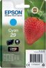 Epson inktcartridge 29, 180 pagina&apos, s, OEM C13T29824012, cyaan online kopen