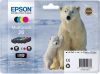 Epson inktcartridge T2616, 220 230 pagina&apos, s, OEM C13T26164010, 4 kleuren online kopen