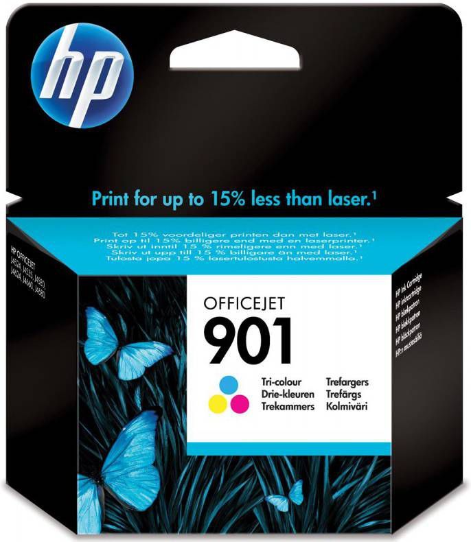 Hp inktcartridge 901, 360 pagina&apos, s, OEM CC656AE, 3 kleuren online kopen