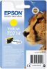 Epson inktcartridge T0714, 415 pagina&apos, s, OEM C13T07144012, geel online kopen